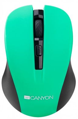 Мышь Canyon CNE-CMSW1GR Green USB