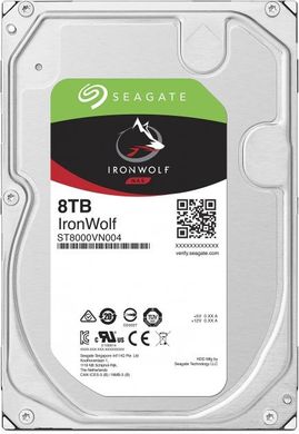 Внутрішній жорсткий диск Seagate IronWolf 8 TB (ST8000VN004)