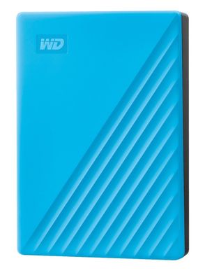 Зовнішній жорсткий диск WD 2.5" USB 3.2 Gen 1 4TB My Passport Blue (WDBPKJ0040BBL-WESN)