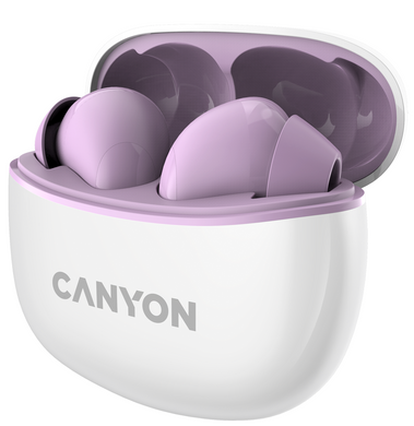 Наушники Canyon TWS-5 Bluetooth Purple (CNS-TWS5PU)