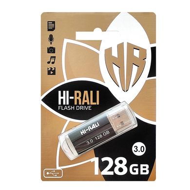 Флешка Hi-Rali 128GB Corsair Series Black (HI-128GBCOR3BK)