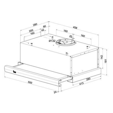 Вытяжка Teka TL 1 52