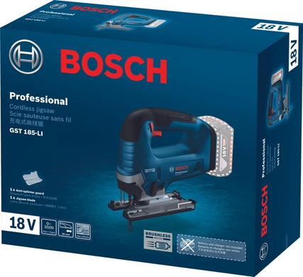Лобзик Bosch GST 185-Li (06015B3021)
