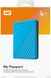 Зовнішній жорсткий диск WD 2.5" USB 3.2 Gen 1 4TB My Passport Blue (WDBPKJ0040BBL-WESN)