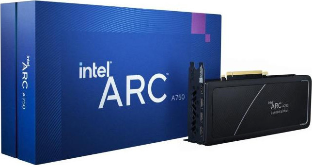 Видеокарта Intel Arc A750 8 GB (21P02J00BA)