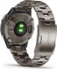Смарт-часы Garmin Quatix 6 Titanium  Gray with Titanium Band (010-02158-95)