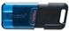 Флешка USB3.2 128GB Type-C Kingston DataTraveler 80 M Blue/Black (DT80M/128GB)