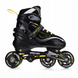 Роликовые коньки SportVida 4 в 1 SV-LG0067 Black/Yellow размер 31-34