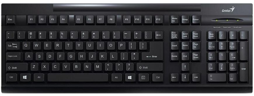 Клавиатура Genius KB-125 USB Black Ukr (31300723107)