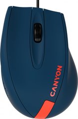 Миша Canyon M-11 USB Blue/Red (CNE-CMS11BR)