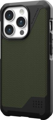 Чохол UAG для Apple iPhone 15 Pro Metropolis LT Magsafe Kevlar Olive (114277113972)