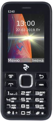 Мобильный телефон 2E E240 Black