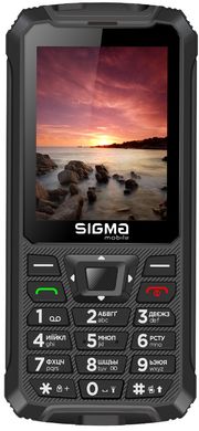 Мобільний телефон Sigma mobile Comfort 50 Outdoor Black