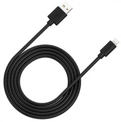 Кабель USB 2.0 AM to Lightning 1.0m MFI black Canyon (CNS-MFIC12B)