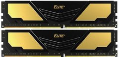 Оперативна пам'ять Team DDR4 2x8GB/2400 Elite Plus Black (TPD416G2400HC16DC01)