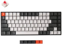 Клавіатура KEYCHRON K2 84 keys Gateron Red Hot-Swap White LED BLACK (A1H_KEYCHRON)