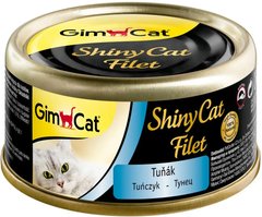 Вологий корм для котів GimCat Shiny Cat Filet 70 г (тунець)