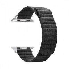 Ремінець ArmorStandart Apple Leather Loop Band for Apple Watch 42mm/44mm Black