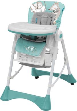 Стільчик для годування Baby Design Pepe new 05 Turquoise