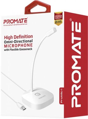Микрофон Promate promic-1.white
