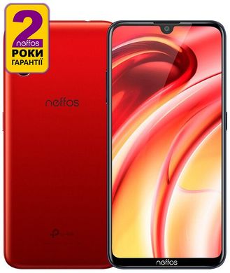 Смартфон TP-Link Neffos C9s 2/16GB Red (TP7061A84)