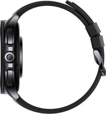 Смарт-годинник Xiaomi Watch 2 Pro Bluetooth Black Case with Black Fluororubber Strap (BHR7211GL) (UA)