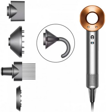 Фен Dyson HD07 Supersonic Nickel/Copper (389922-01)