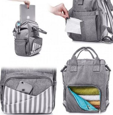 Сумка-рюкзак Zupo Crafts ZC-10 Grey (LP6765)