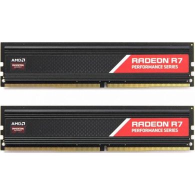 Оперативная память для ПК AMD DDR4 2400 16GB KIT (8GBx2) Heat Shield (R7S416G2400U2K)