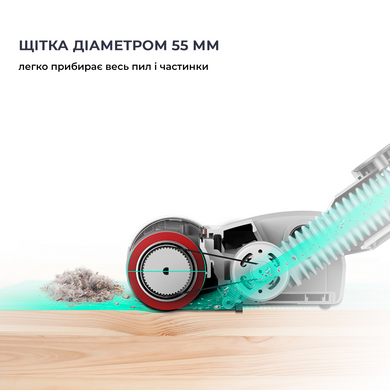 Пилесос Xiaomi JIMMY Wireless Vacuum Cleaner Silver (JV53S)