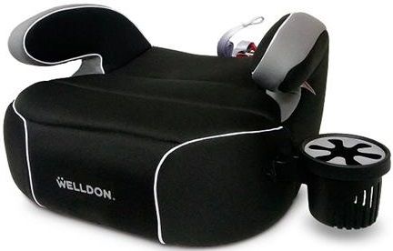 Детское автокресло бустер Welldon Penguin Pad черный (PG08-P02-001)