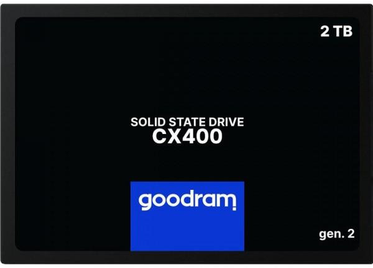 SSD накопичувач Goodram CX400 gen.2 2 TB (SSDPR-CX400-02T-G2)