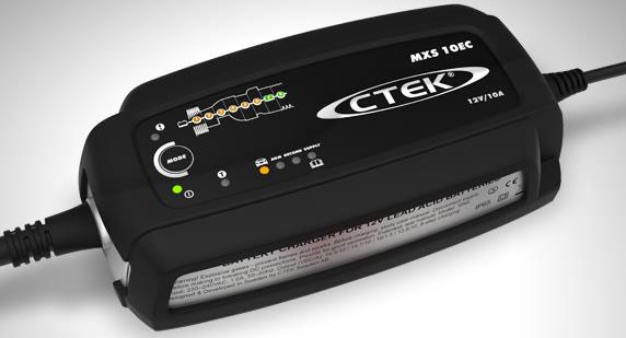 Інтелектуальний зарядний пристрій CTEK MXS 10 EC (40-095)