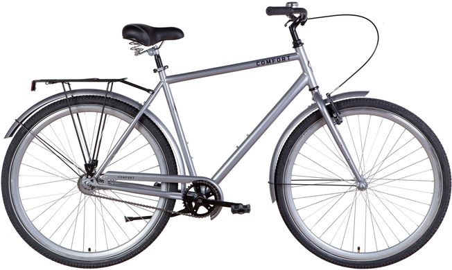 Велосипед 28" Dorozhnik Comfort male 2022 (серый) (OPS-D-28-285)