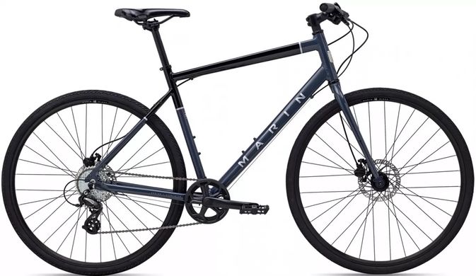 Велосипед 28" Marin Presidio 1 рама - S 2022 Gloss Black/Grey (SKD-14-99)