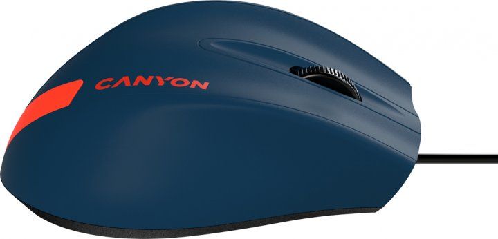 Мышь Canyon M-11 USB Blue/Red (CNE-CMS11BR)