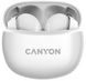 Наушники Canyon TWS-5 Bluetooth White (CNS-TWS5W)