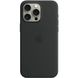 Чохол Apple Silicone Case with MagSafe для iPhone 15 Pro Max Black (MT1M3)