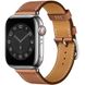 Ремешок WIWU Attelage Genuine Leather Apple Watch Band Watch 38/40/41mm Brown