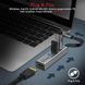 USB Хаб Promate Mediahub-c3 Grey (mediahub-c3.grey)