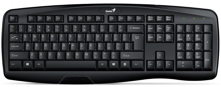 Клавіатура Genius KB-128 USB Black Ukr (31300001410)