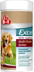 Вітаміни для літніх собак 8in1 Excel «Multi Vitamin Senior» 70 таблеток (мультивітамін)