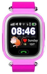 Детские смарт часы UWatch Q90 Kid smart watch Pink