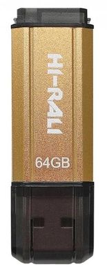 Флешка Hi-Rali Stark Series Gold 64GB (HI-64GBSTGD)