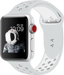 Ремінець Promate Oreo-38ML для Apple Watch 38-40 мм Grey/White (oreo-38ml.grey/white)