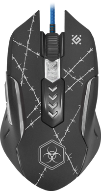 Миша Defender Forced GM-020L USB Black (52020)