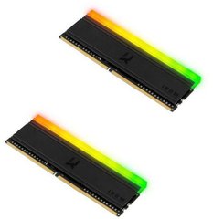 Оперативна пам'ять Goodram 16 GB (2x8GB) DDR4 3600 Iridium RGB Black (IRG-36D4L18S/16GDC)