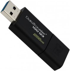 Флешка USB3.0 256GB Kingston DataTraveler 100 G3 (DT100G3/256GB)
