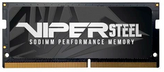Оперативна пам'ять Patriot 16 GB SO-DIMM DDR4 3200 MHz Viper Steel (PVS416G320C8S)