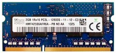 Оперативна пам'ять Hynix 2 GB SO-DIMM DDR3 1600 MHz (HMT425S6AFR6A-PB)